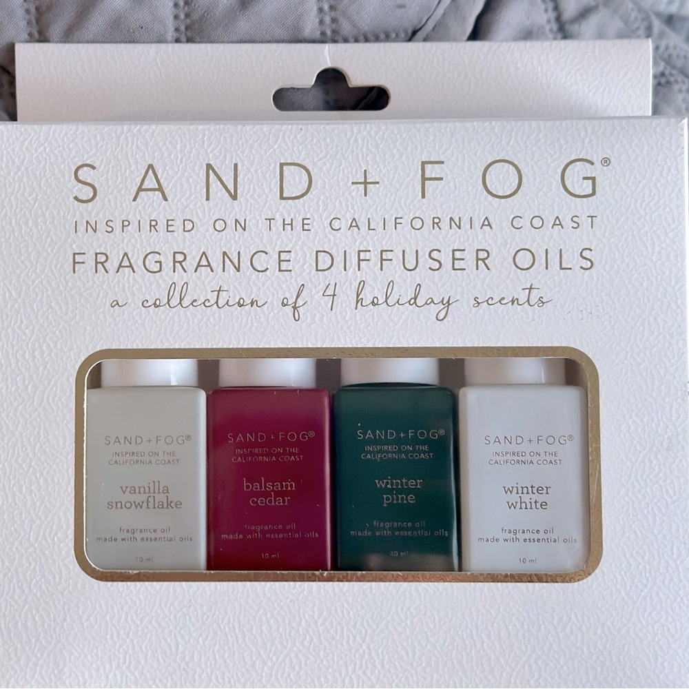 SAND + FOG fragrance diffuser oils
